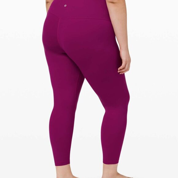 Lululemon Align Pant II 25" Deep Fuschia Size 4 - Picture 2 of 7